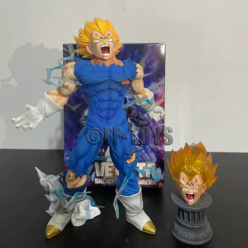 Dragon Ball Z Majin Vegeta Self-Destruct GK Figure – 27cm PVC Collectible Action Figurine